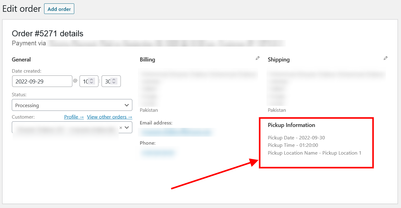 Pickup Location For WooCommerce Backend Settings